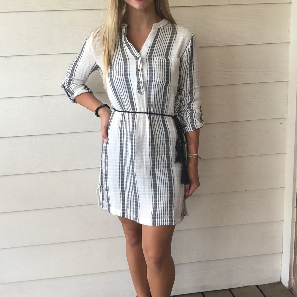 Blu Pepper Black and White dress